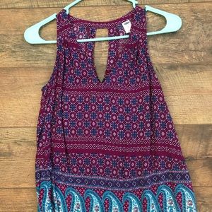 Old Navy Sleeveless Pattern Top